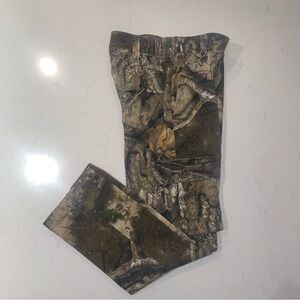 Realtree Camouflage Pants hunting cargo boys youth 10/12